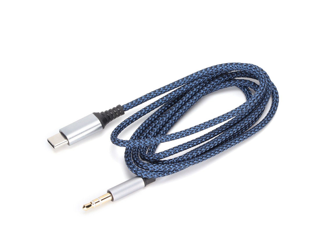 Cabo Aux Carro 2 em 1 Type c para 3.5mm LAXISCREED