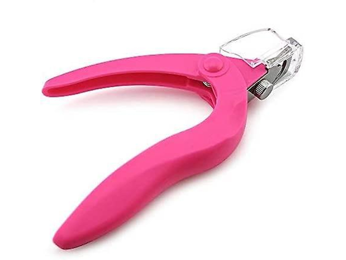 Cortador De Unhas Rosa Para Manicure Ferramentas De Precisão Para Unhas De Acrílico, Gel E Postiças Slowmoose