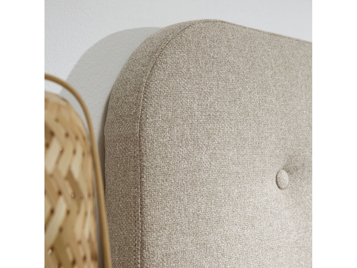 Cabeceira de Cama MARCKONFORT Saona Capitoné (Bege - 140x60x8 cm)
