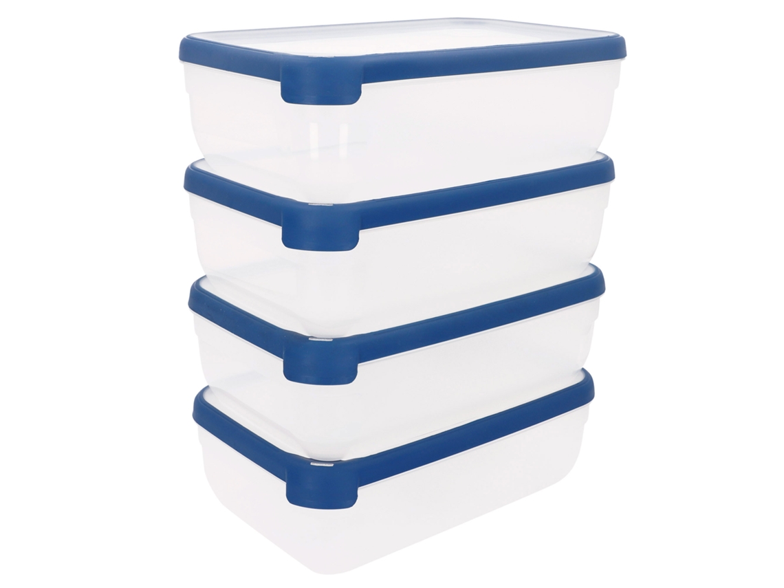 Curver Pack 4 Recipientes Herméticos (4l)