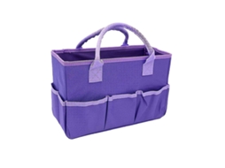 Bolsa Para Artesanato E Materiais De Arte Com Bolsos, Tecido Oxford Artistas, Crianças, Professores, Organizador Estoque Aquaforge