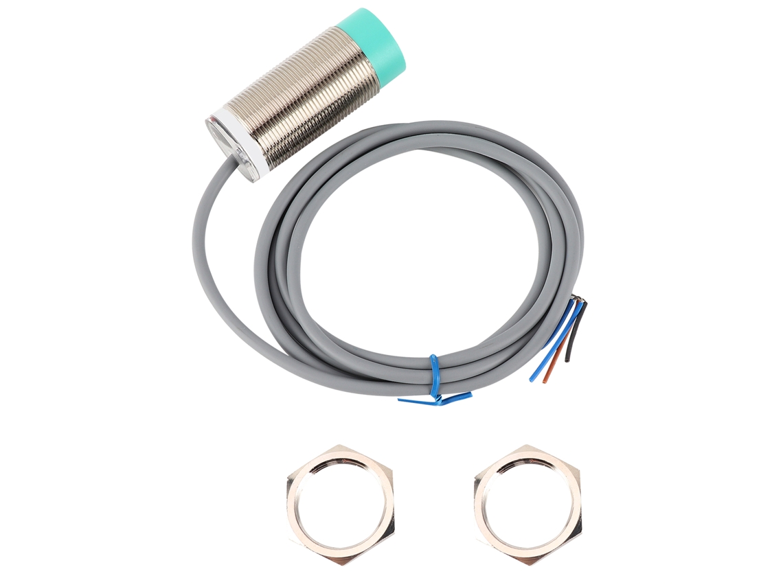 Sensor De Interrupção Por Aproximação Cilíndrico 3 Fios Bem30-15-pb 10-30vdc