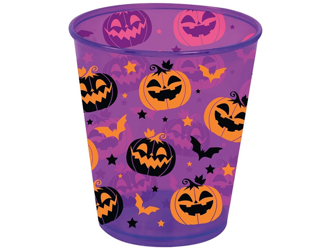 Vidro lilás Halloween 10 cm