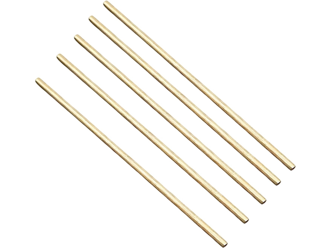 Pinos de latão de 85 mm para reparo de peças de modelismo, com opções de diâmetro de 0,5 a 3,0 mm, ideais para modelos de soldados.