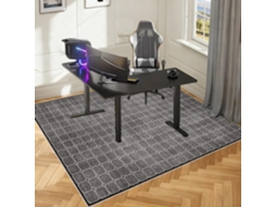 Tapete Cadeira Gamer Protetor Piso 60 X 120 Cm Madeira Parquet Escritório, Pisos Duros, Cadeiras