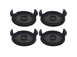 Conjunto De 4 Tampas De Carretel De Abs Para Aparador De Grama Homelite, Ac41hca