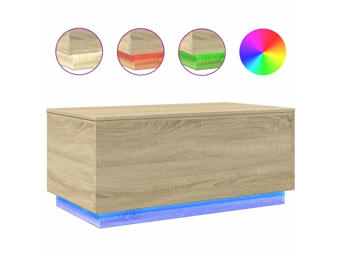 Coffee Table, Coffee Tables Vidaxl Marrom Madeira Processada (n/a)