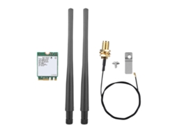 Placa De Rede Bluetooth 5.0 De Banda Dupla Intel 9260ngw Com 2 Antenas De 5dbi Para Samsung