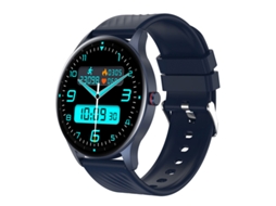 SHAH ARPAN Smart Watch Yk02 Monitor de Saúde de Chamadas Bluetooth Azul