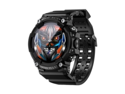 Relógio Inteligente Esportivo E Fitness Com Tela Tft De 1,28 Polegadas E Suporte Para Chamadas Bluetooth (preto)