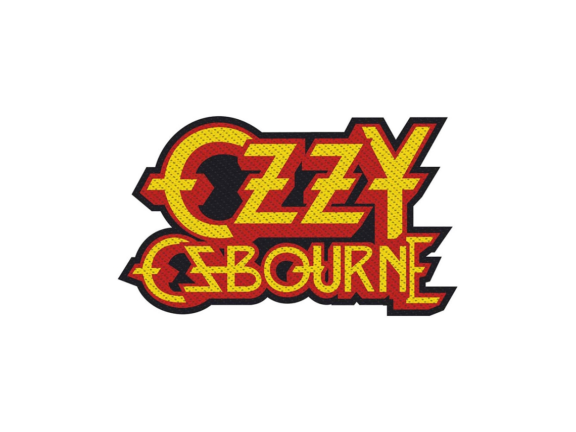 Emblema de Coser ROCK OFF Ozzy Osbourne Logo Cut-Out