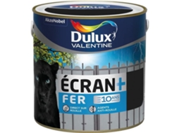Pintura Dulux Valentine Ferro Mate Tela 2 L Preto Resistente Às Intempéries