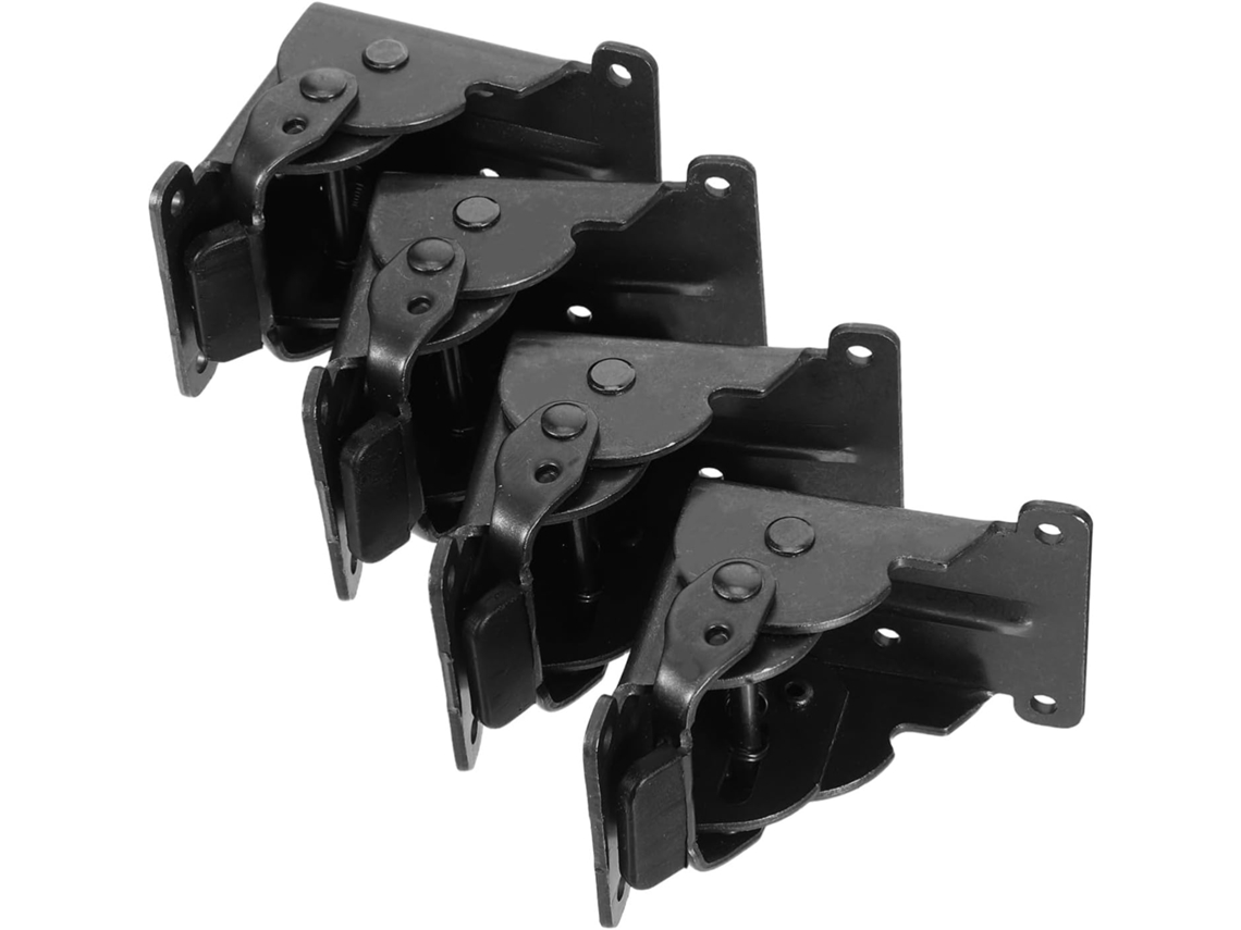 Conjunto De 4 Dobradiças Reforçadas Para Pés Mesa Dobráveis Com