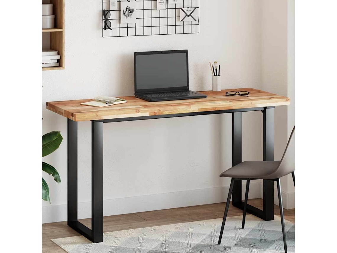Vidaxl Tampo De Mesa Retangular 160x50x4 Cm Madeira De Acácia Maciça