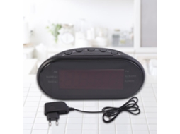 KOFIHETY Rádio digital LED com alarme, função soneca, AM/FM, 110V-240V, com visor, para UE