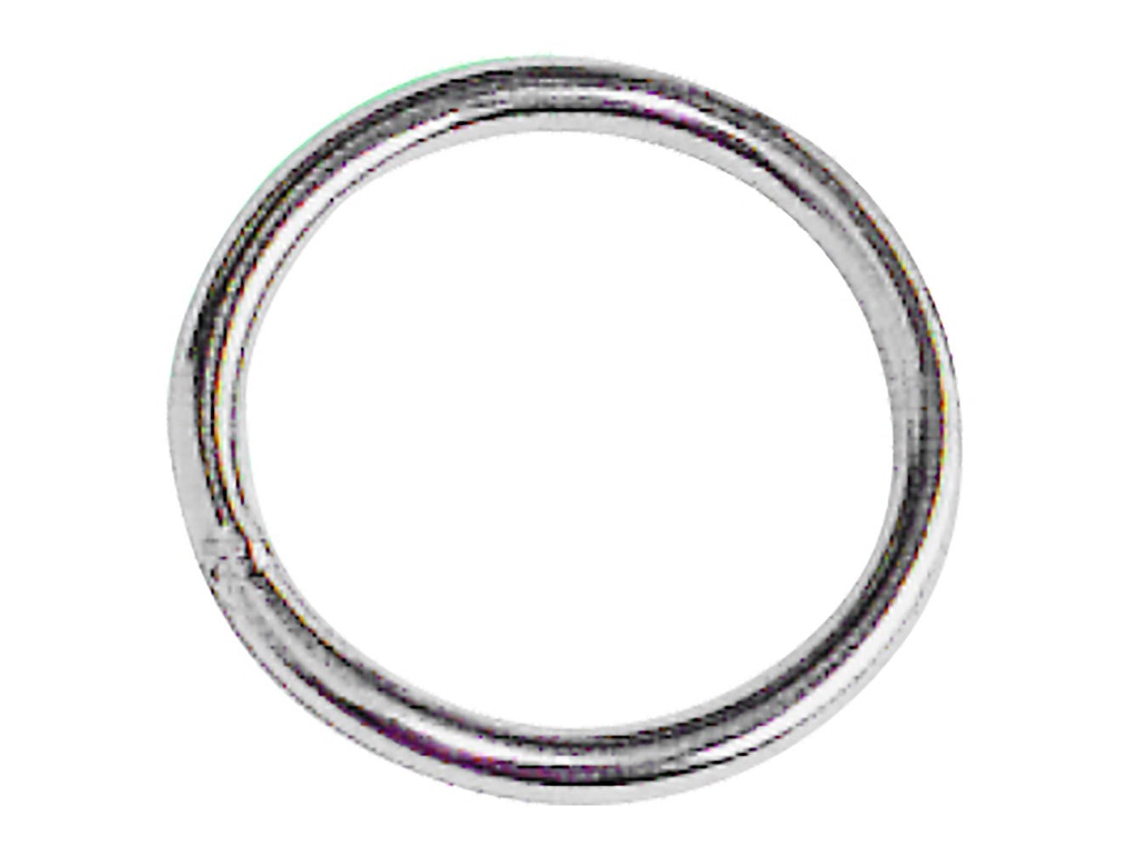 Anel de Aço Inoxidável 316 Prateado 6 X 35 Mmoem Marine