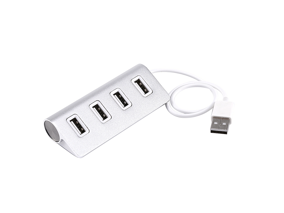 Hub Usb 2.0 4 Portas Prata LAXISCREED