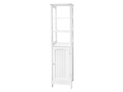 Armário de Casa de Banho 40X160X32 Cm Branco ML-DESIGN