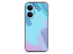Capa Tumundosmartphone De Silicone Resistente A Impactos Para Xiaomi Poco X8 Pro 5g Com Estampa Em Aquarela 10 Desenhos