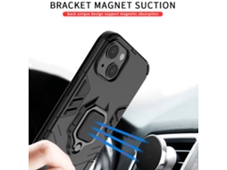 Kit Película de Vidro Nano Curved Uv Capa 3X1 Military Defender Suporte Magnético de Carro para Xiaomi 12X Preto PHONECARE