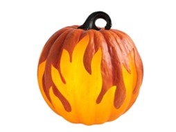 Abóbora De Halloween Iluminação Com Bateria Decoração De Festa
