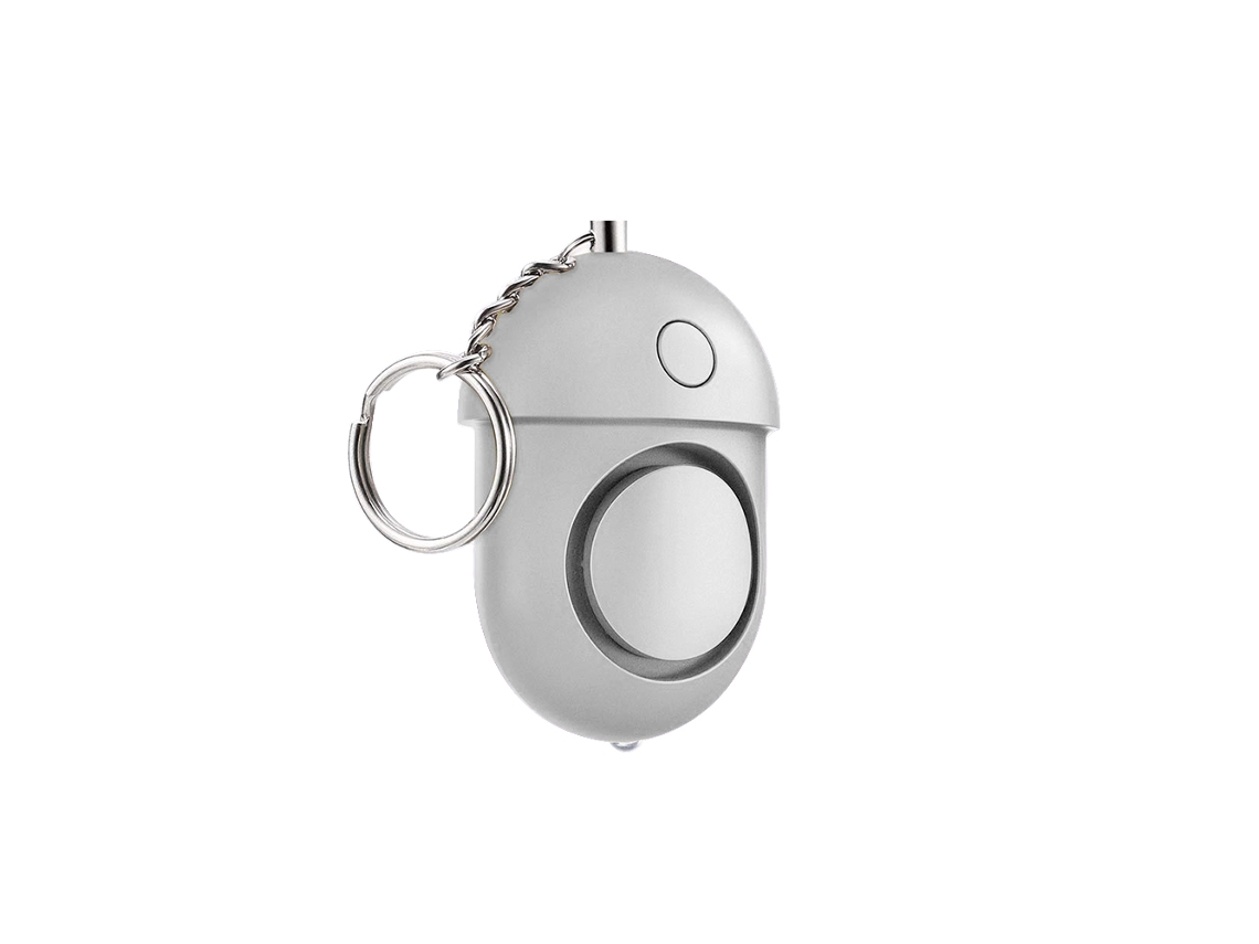 Alarme de Emergência LAXISCREED 125 130db Prata com Lanterna Led