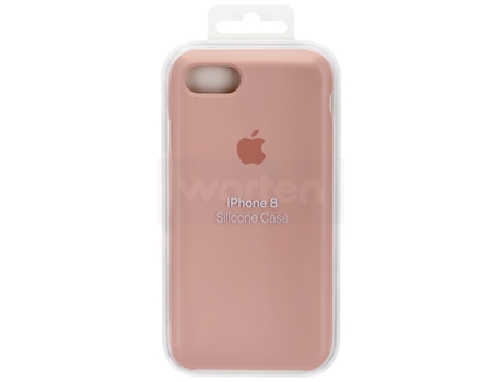 Capa APPLE iPhone 7, 8 Silicone Rosa | Worten.pt