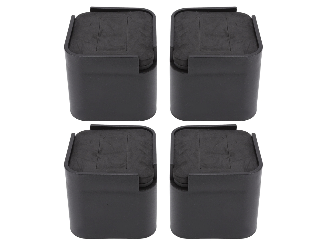 Elevador De Cama De Borracha De 4 Peças, Economizador De Espaço Multifuncional Para Mesas, Cadeiras, Sofás E Armários Slowmoose