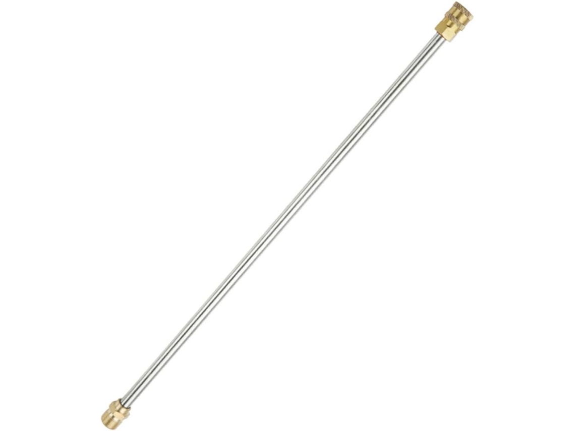 Tubo Extensor De Aço Inoxidável 17 Polegadas Para Lavadora Alta