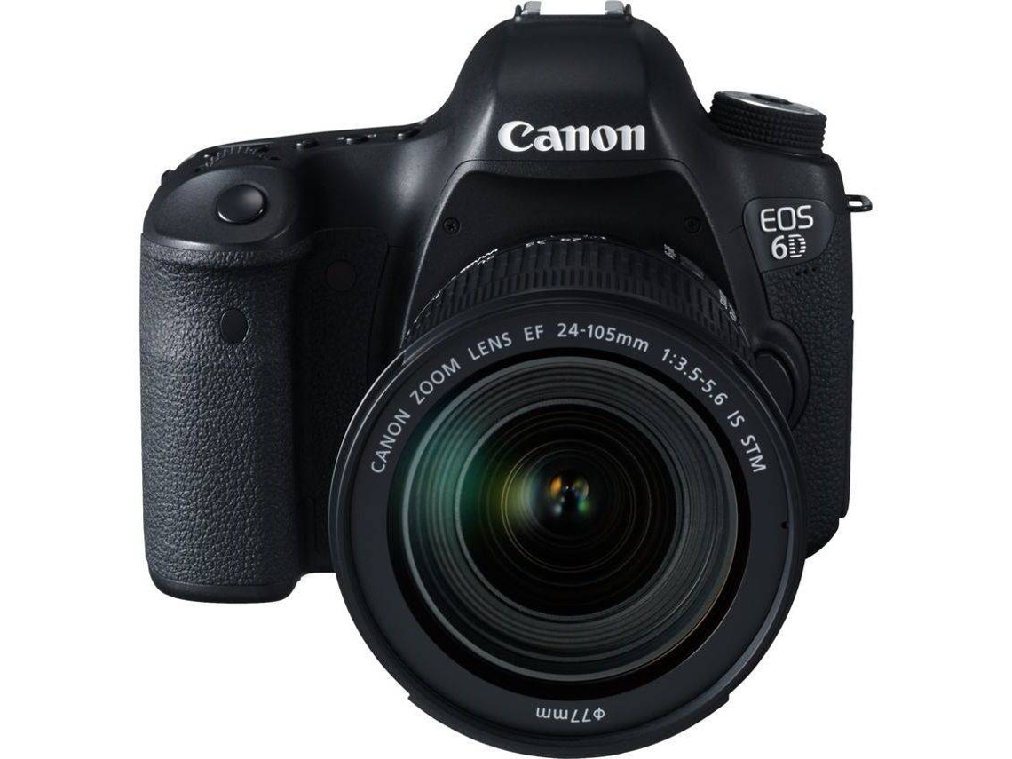 Kit Máquina Fotográfica Reflex CANON EOS 6D + EF 24-105mm (Full-Frame)