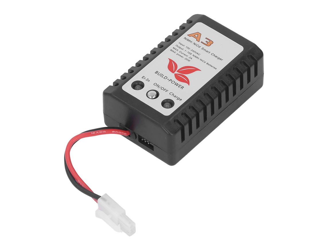 Carregador Inteligente Laxiscreed Para Baterias De 6v A 9,6v Com Indicador Led