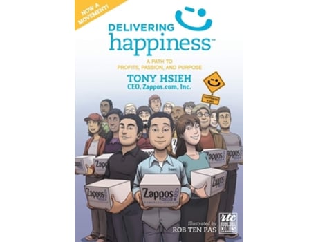 Livro Delivering Happiness De Tony Hsieh (inglês)