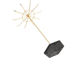 Suporte Giratório Para Joias Nuobesty Em Ferro Forjado Dourado, Ideal Para Colares E Brincos.