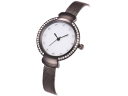 Reloj De Pulsera De Aleación Moda Dial Redondo Analógico Para Mujer