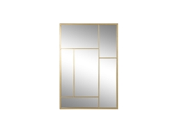 Espelho De Parede Home Esprit Dourado 60 X 2 X 90 Cm
