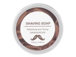 2026 jabón de Afeitar Melao para Hombres Barra Calmante Crema de Afeitar para Barba 110g