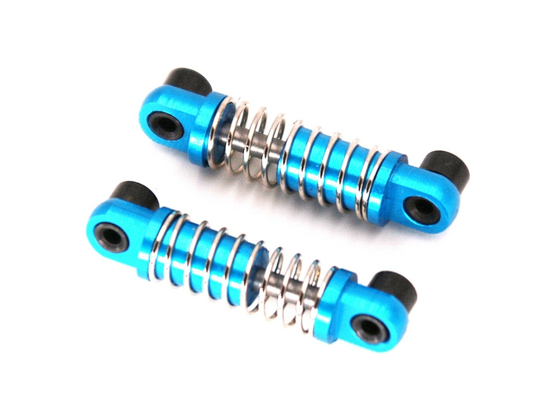 Azul 2pcs Wltoys 1/28 Amortecedores em Metal Atualizados 284131 284161 284010 K969 K989 K999 P929 Peças de Substituição para Carro Rc MDUG