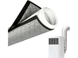 Manga Isolante Flexível Para Duto De Ar Condicionado Portátil