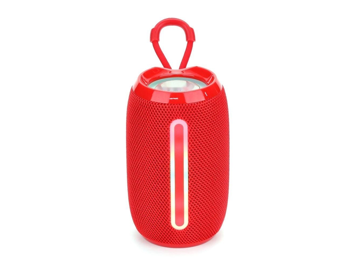 Coluna Bluetooth Greenlyca Gl69800(rgb Light - Hifi - Vermelho)