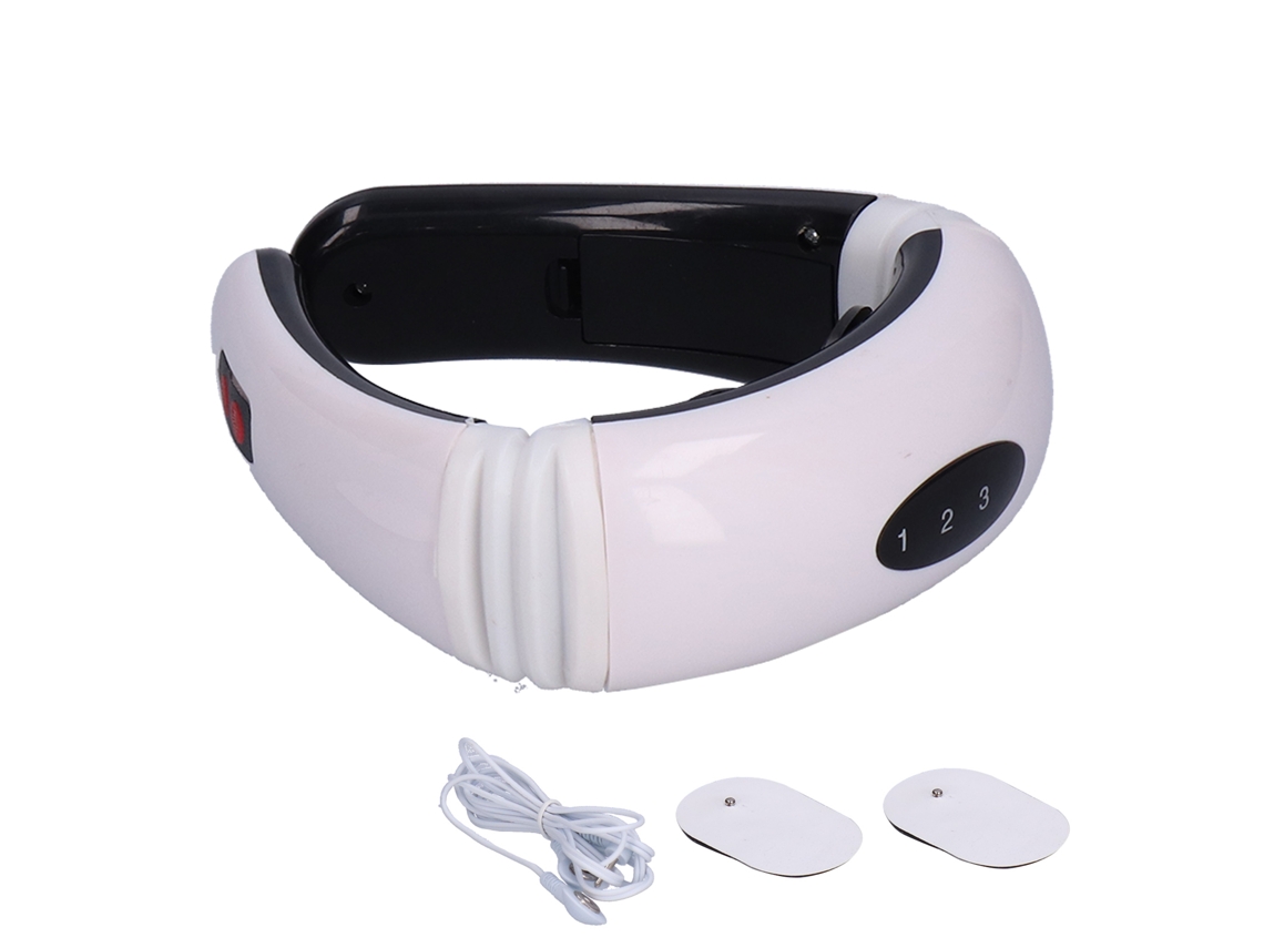 Massajador de pescoço elétrico com temporizador automático para alívio de dor cervical LAXISCREED