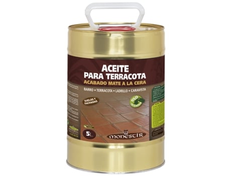 Óleo para Terracota Mate - Protecção de Pavimentos  Interiores 5L