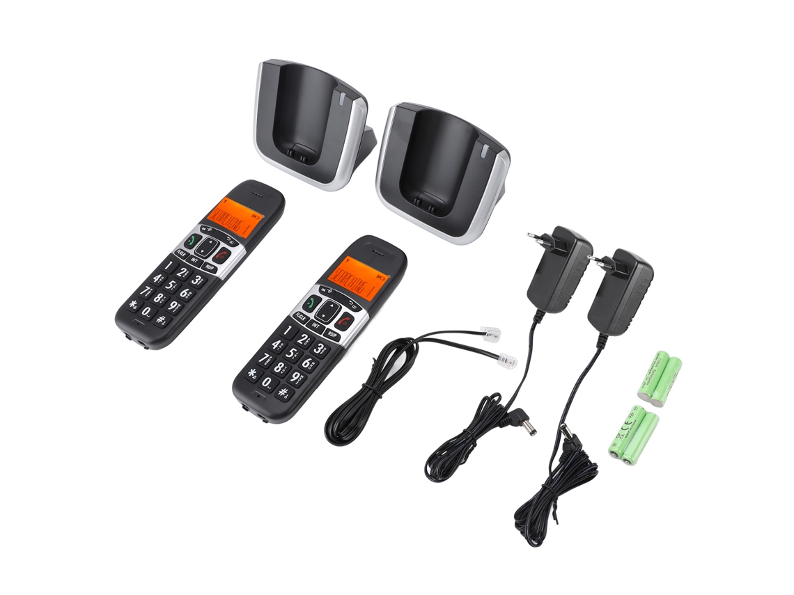 Telefone Sem Fio LAXISCREED Dect 6.0 2 Handsets
