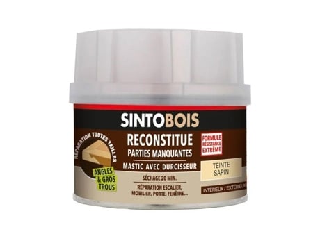 Massa Sem Estireno Sintobois Mogno 1000Ml SINTO 23772