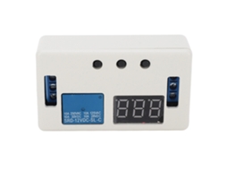 Módulo de Relé de Atraso Temporal Dc 12v Timer Digital Ajustável Interruptor de Controle Plc