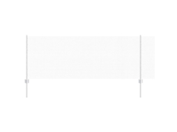 Conjunto 1 Cerca Externa Vidaxl Prateado Aço (10 X 0,8 M)