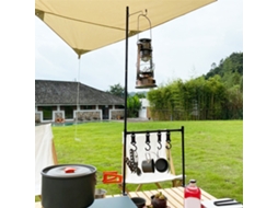 Rack Plegable para Camping e Cozinha Outdoor