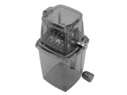 Triturador de Gelo Manual, Pequeno e Portátil, Máquina de Raspadinha Operada Manualmente para Uso Doméstico. TAISHENGDA