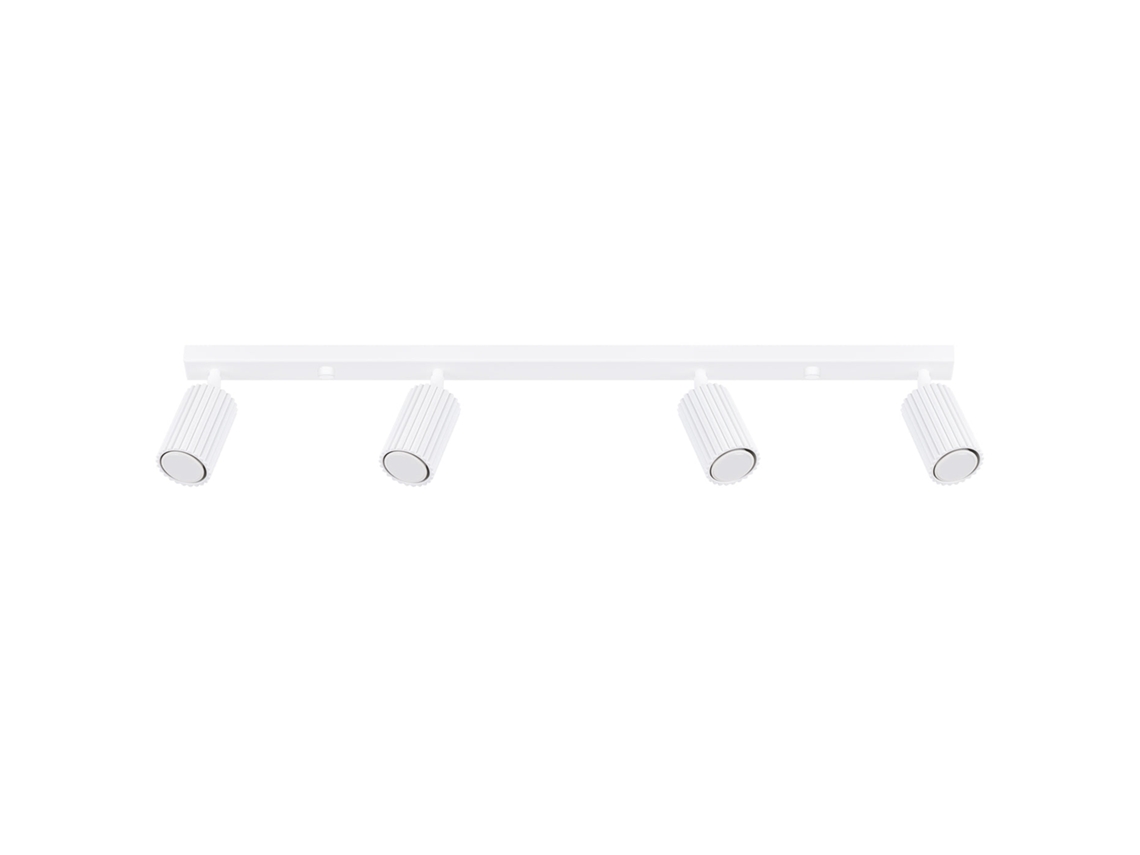 Sollux Sl.1546 Karbon Lámpara De Techo 4l Blanca