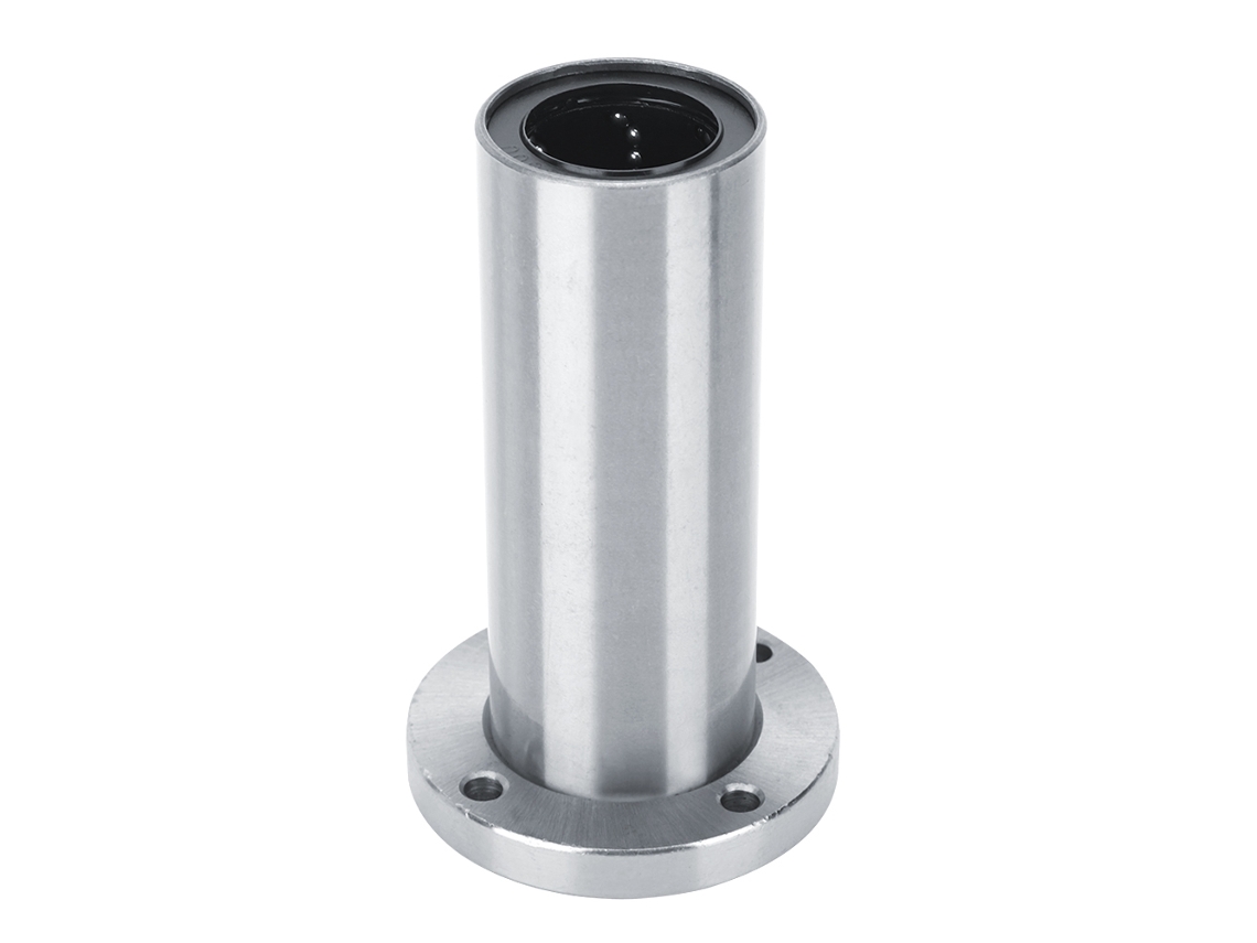 Mancal Linear Com Flange Redonda Lmf30luu Para Equipamentos De Precisão Versão Estendida