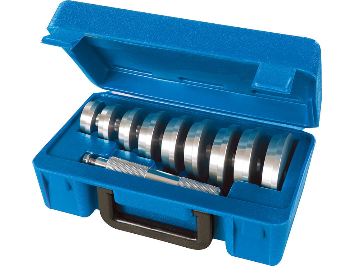 Acessórios para Instalar Rolamentos e Vedações - 10 peças SILVERLINE 486869